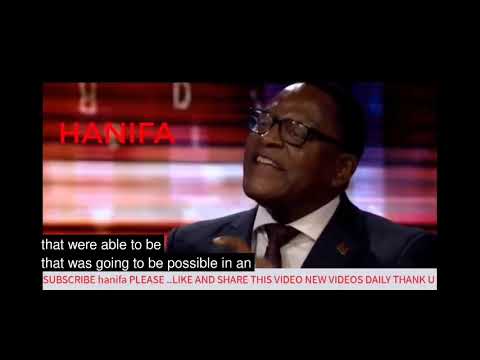 Dr. Lazarus chakwera hardtalk interview on UK trip/ Covid/Family/1 million jobs promises.