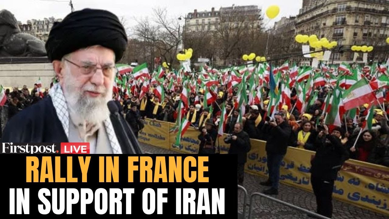 LIVE: Demonstrations in Paris to Show Solidarity with Iranian Protesters & Against Regime Change