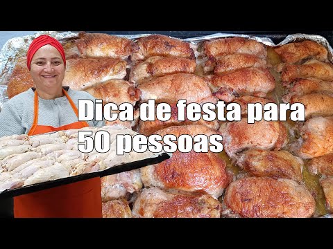 Almoço para 50 pessoas