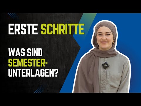 What are semester documents? Your start to studying at LUH