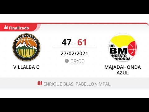 Cadete masc C. VILLALBA - MAJADAHONDA