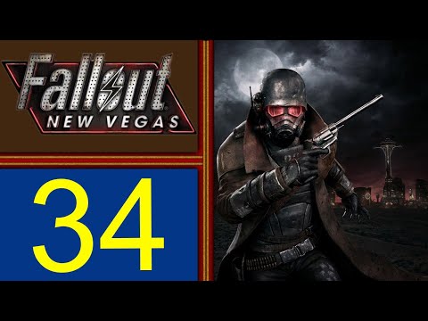 Fallout: New Vegas playthrough pt34 - Searchlight is RADIOACTIVE!/Broc Flower Cave Surprise