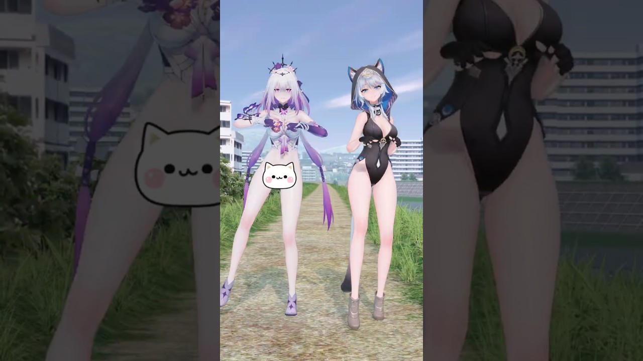 [Honkai Star Rail] 절친 댄스 | Castorice, Cipher [MMD]