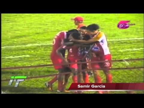 GOLAZO de Samir Garcia frente a Olimpia 07/03/13