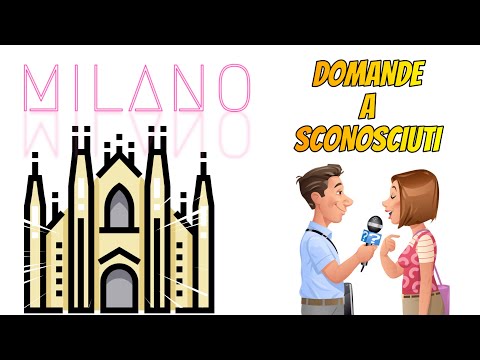Domande a sconosciuti in Duomo Milano