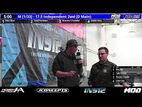 Q2/3 - JConcepts Indoor National Series Finals - Hobby Action RC Raceway - MOD LIVE MEDIA