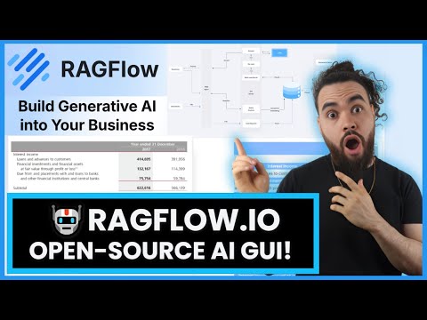 FREE: Ragflow Open-Source GUI AI Agent Rag Graph!🤖 Vector & Semantic Search Self-Hosted 🔍