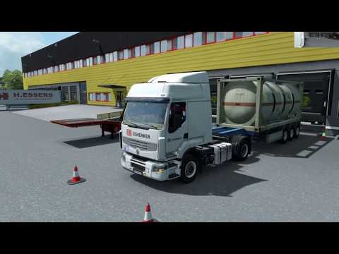 ETS2 1.30 Promods 2.25 Renault Premium Stuttgart-München-crazy driving