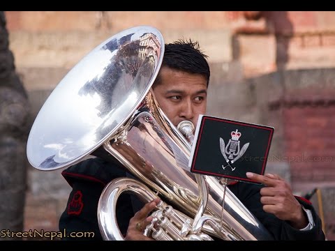 Tartan tuba by Doran Gurung (Gurkha Band)