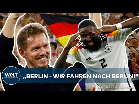 EM 2024: Nationalelf im EM-Viertelfinale! Deutschland feiert EM-Sieg gegen Dänemark bis in die Nacht