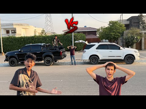 Fortuner vs Vampire’s Dala Tug of War & Drag Race!😱