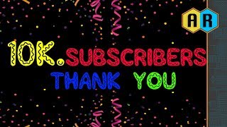 THANKFUL | 10K SUBSCRIBERS!