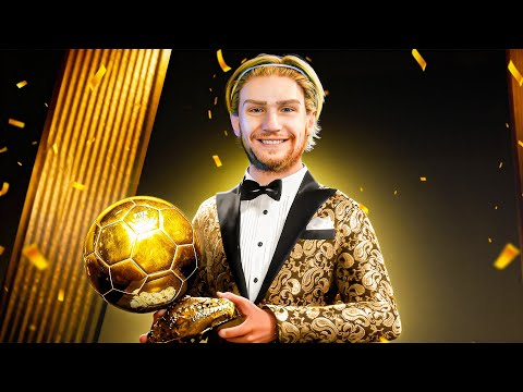 Ich habe meinen ersten Ballon d'Or gewonnen...