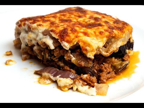 Greek HomeMade Moussaka Recipe