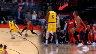 LeBron was lost after this move by Eric Gordon 😭