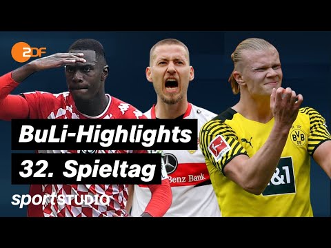 Alle Spiele, alle Tore | Bundesliga, 32. Spieltag 2021/22 | sportstudio