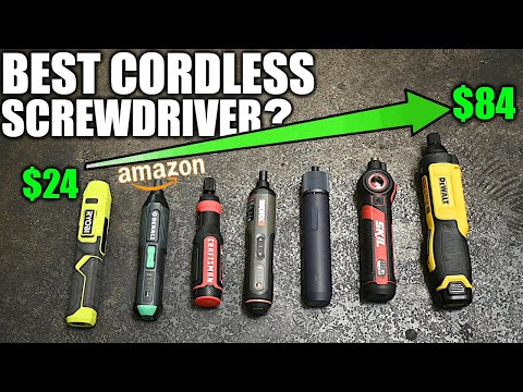 Amazon's Own Electric Screwdriver? vs. DeWALT, Ryobi, Skil & More