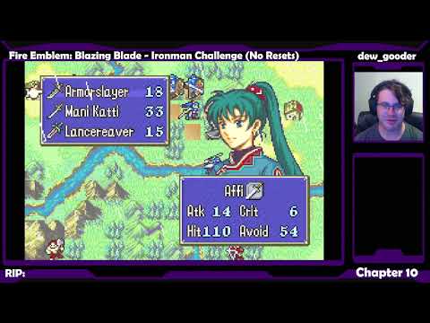 Part 3: Fire Emblem 7 Ironman Normal Mode Stream