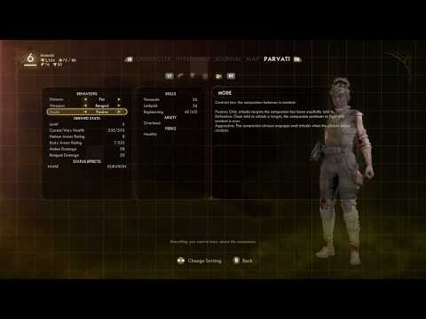 The Outer Worlds Supernova Companion Tips