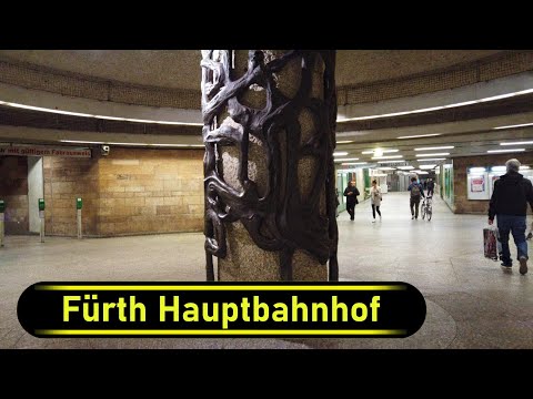 U-Bahn Station Fürth Hauptbahnhof - Nuremberg 🇩🇪 - Walkthrough 🚶