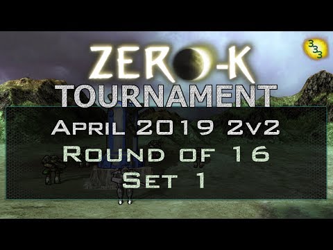 2019/04/27 2v2 Tournament - Round of 16 Set 1: End Game Boss vs Moo & Merck - Zero-K