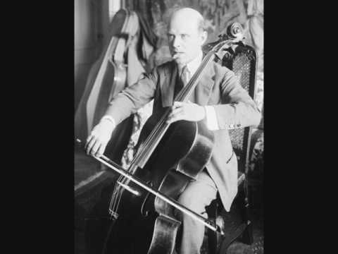 Pau Casals plays Bach Prelude
