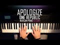 How To Play: One Republic - Apologize | Piano Tutorial Lesson + Sheets