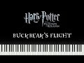 Harry Potter 3 - Buckbeak's Flight (Synthesia Piano)