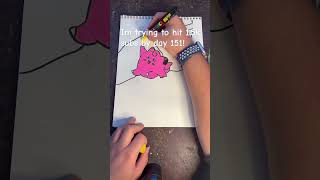 Drawing Clefairy! Day 35/151 of drawing all of the original 151 Pokemon! #pokemon #pokemoncards