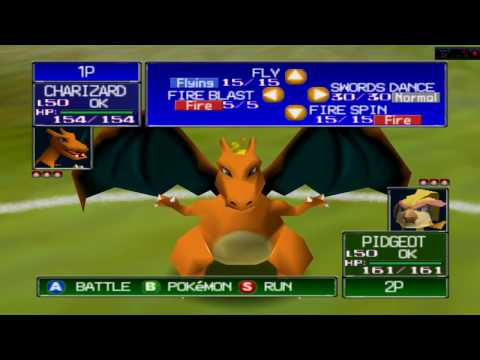Pokemon Stadium - (N64 Multiplayer) Gameplay
