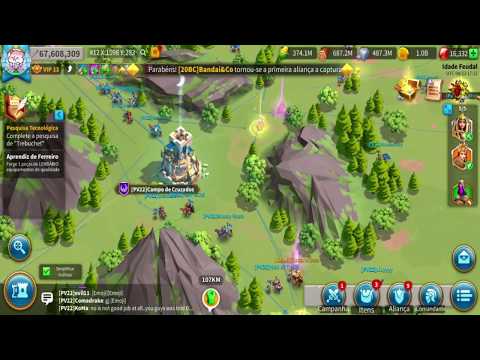 Conquista do Campo do Cruzado - kvk Luz e Trevas - Rise of Kingdoms: Lost Crusade