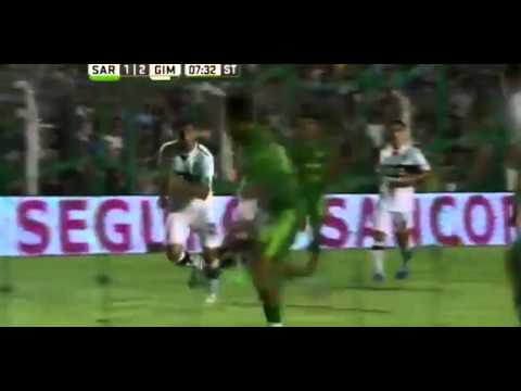 Gol de Carlos Bueno - Sarmiento (J) 1 Vs 2 Gimnasia (LP)- Fecha 3 - Liga Argentina