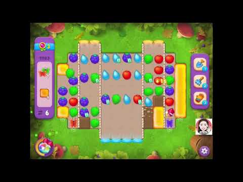 Gardenscapes Level HD 11183. *no boosters*. 😵‍💫/5   Tricky Level (Took 6 attempts)