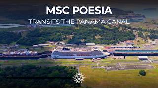 MSC Poesia sails the Panama Canal | MSC Cruises