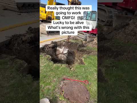 THE CHAIN BROKE! #union #construction #tradesman #bluecollar #hardwork #laborer