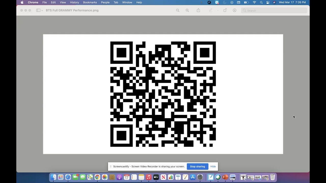 BTS GRAMMY Performance 2021 (Full Version) QR CODE