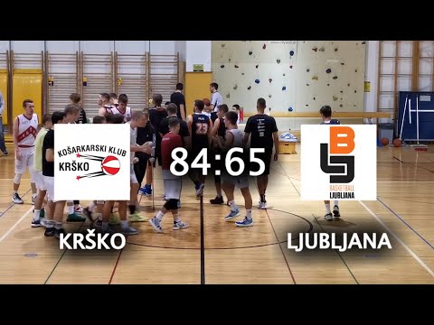 U19 1.A SKL Krško - Ljubljana 24.10.2021