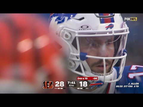 40-yard scramble TD! Allen turns into a superhero for a Buffalo score
