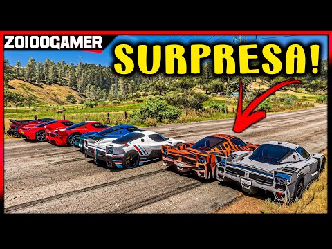 CORRIDA SURPRESA DE VERDADE - FORZA HORIZON 5 GAMEPLAY