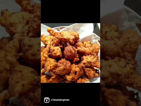 Squash Fritters with a Garlic Aioli dipping sauce.