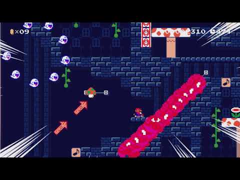 Mario Kart: Cryptic Catacombs by Julian 🍄 Super Mario Maker #afp 😶 No Commentary