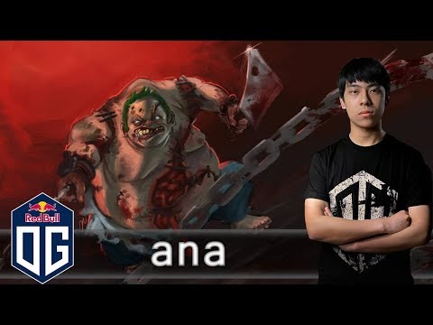 OG.ana Pudge Gameplay - Ranked Match - OG Dota 2.