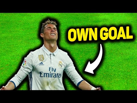 Han blev slagen! 12 fotbollsspelare som gjorde ett eget mål / fotboll