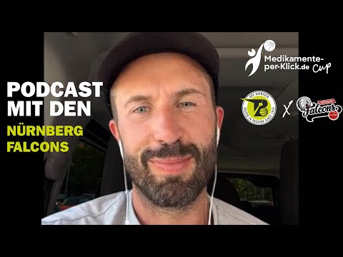 Podcast mit Bastian Doreth (Nürnberg Falcons) zum Medikamente-per-Klick-Cup 2025