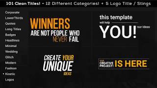 Free Template AE - 124