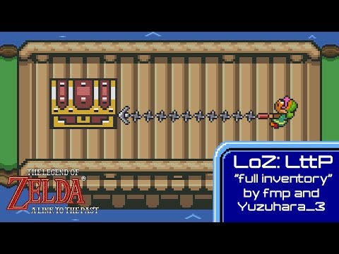 Walls are merely a suggestion: The Legend of Zelda: A Link to the Past "Full Inventory" with minimap