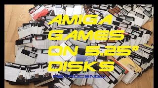 Commodore Amiga 1200 4000 AGA CD32 HD install games on 5.25" disks