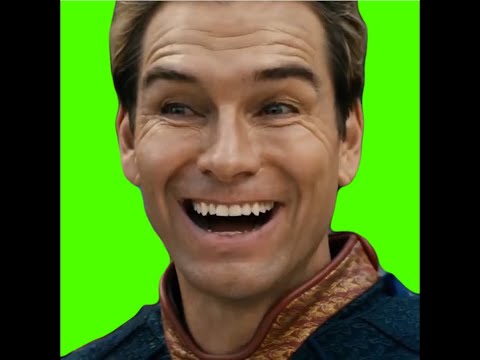 Homelander Alright! Green screen