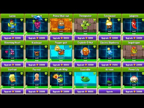 Level Up Upgrade - Plants vs Zombies 2 Gameplay Walkthrough PVZ 2 Mod