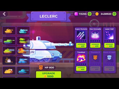 Tank Stars New Tanks Neon and LECLERC New Update 2025 July